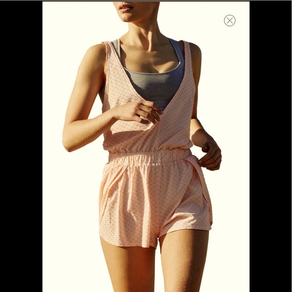 Free People Jog It Off Romper - Picture 1 of 5